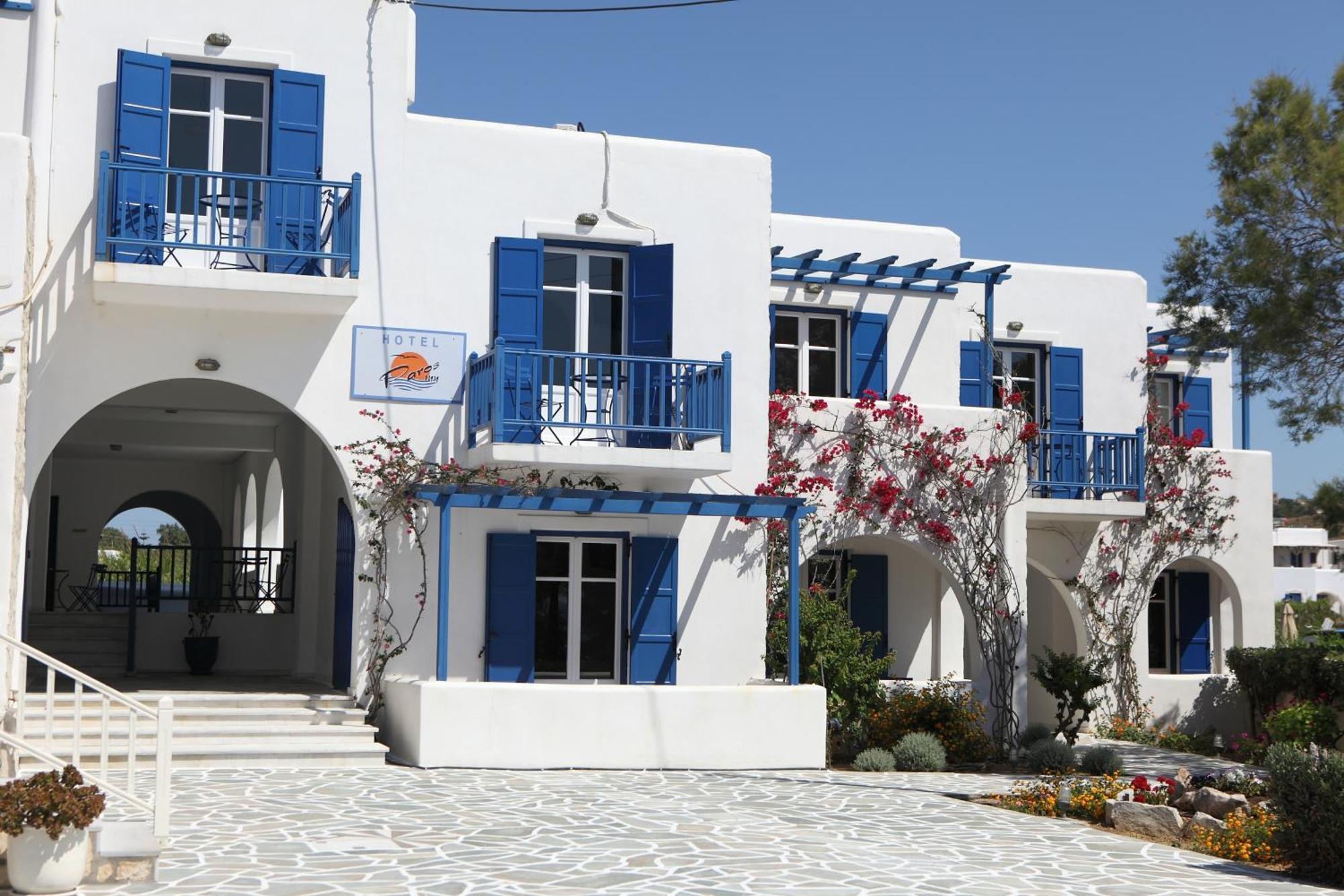 Paros Inn ロガラス エクステリア 写真